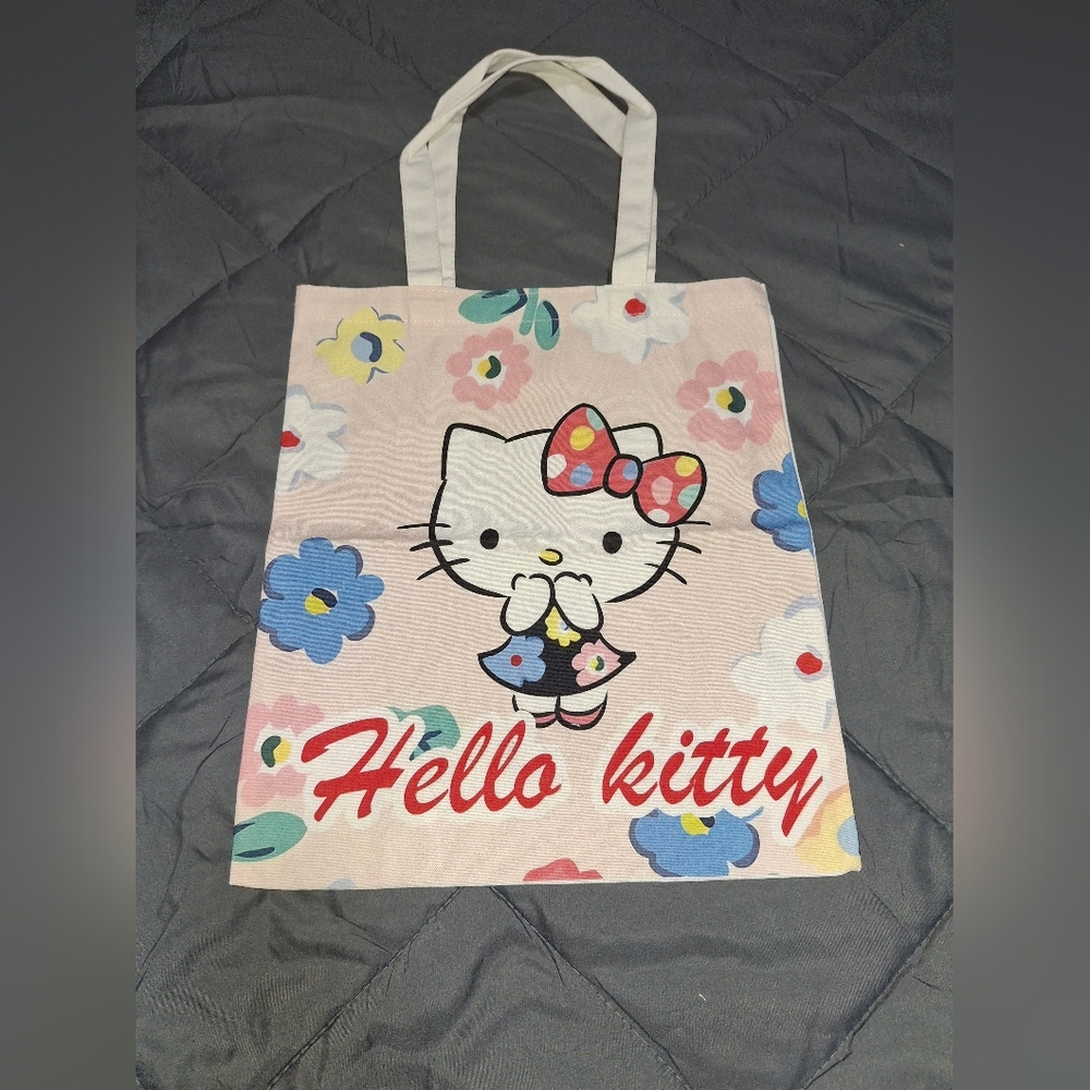 Hello Kitty Cavas Tote Bag